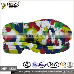 Fashion Rubber Material Shoe Soles for Men With Customized Size thumbnail-1