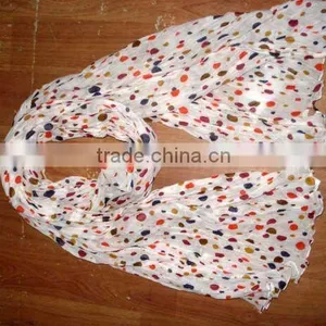 Hot Cotton Printed Scarf thumbnail-1