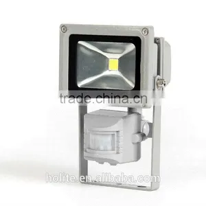 IP65 Bright 10W Led Flood Light With Sensor CE GS thumbnail-1