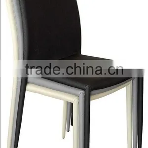 DC-2504 Cheap New Modern PU Leather or PVC Dining Chair for Dining Room thumbnail-2