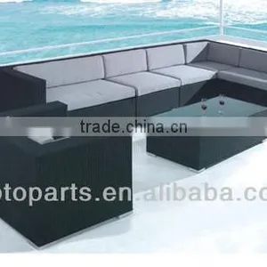 Latest Beautiful Design Rattan Gardan Furniture Corner Sofa With Wholesale Price thumbnail-1