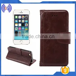 In Stock Leather Case Luxury Leather Mobile Phone Case Stand Leather Case for Iphone thumbnail-2