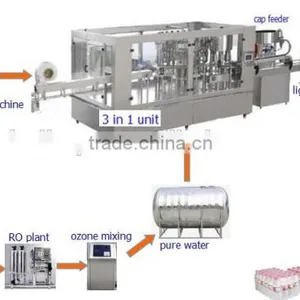 3000BPH Automatic Small Bottle Pure Water Production Line thumbnail-3