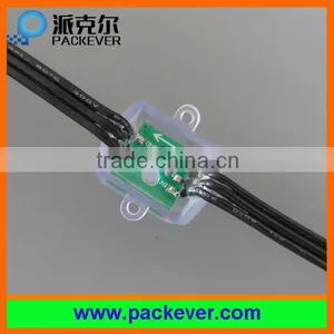 Black Cable Ws2811/sm16703/ucs1903 RGB 12mm 5V Square LED Pixel String thumbnail-3