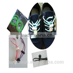 Locking Shoe Laces Elastic Shoelace Running/Jogging/Triathlon/Sports 120cm No Tie Shoe Laces thumbnail-1