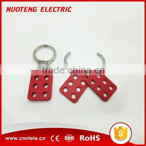 AH12 Aluminum Six Hole Lockout Hasp 1.5 - 38MM thumbnail-3
