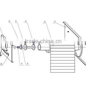 AC 1000kgs Rolling Shutter Door Motor With an Overheat Prevention Device thumbnail-5