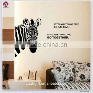 High Quality Sticker Printing Charming City Scene Design Eco-Friendly PVC Waterproof Removable Decor Chalkboard Wall Sticker thumbnail-3