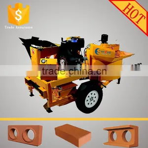 M7MI Interlocking Earth Block Making Machine/diesel Movable Clay Brick Machine thumbnail-1