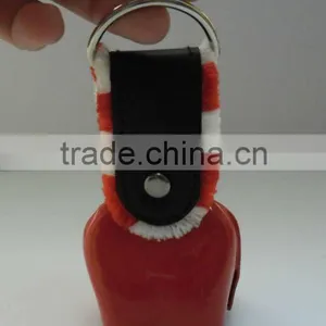 (A159) 2" Emmi Cow Bell With Strap A9-C01 for Souvenirs,powder Coated/painted Available thumbnail-1