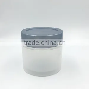 200ml Empty Fashion Cylinder Hair Wax Can Hair Conditioner Jar Transparent Color thumbnail-1