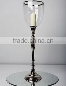 Flower Bowl Wedding Candelabra,c,wedding Crystal Candelabra thumbnail-3