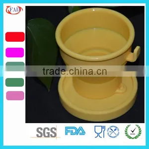 Eco-friendly 2013 Hot Selling Silicone Tea Mug Cups With Cover thumbnail-1