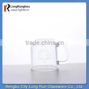 LongRun 95ml Glass Mugs With Carved Logo,wholesale thumbnail-6