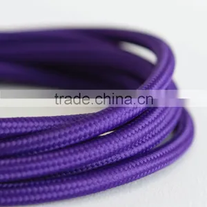 2 Core 0.75mm Textile Electrical Wire Fabric Covered Power Cord Electric Wire thumbnail-6