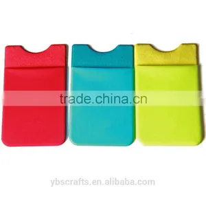 3m Microfiber Lycra Smart Phone Phone Sticker Card Holder thumbnail-1