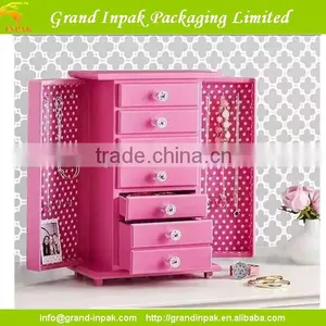 High Quality Larger Jewelry Wooden Display Gift Box thumbnail-1