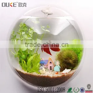 Wall Mount New Stly Transparent Acrylic Fish Tank thumbnail-2