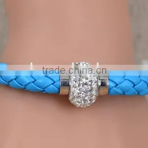 Fashion Woven Diamond Bracelet thumbnail-1