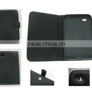 Litchi Leather Mobile Phone Cases for Samsung P1000 thumbnail-1
