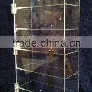 Acrylic Lucite Countertop Display Case ShowCase Box Cabinet 9 1/2" x 7" x 19" thumbnail-2