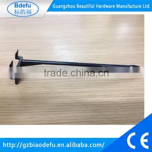 China-Factory Custom Black White Cardboard Plastic Hook thumbnail-1