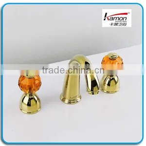 Antique Roman Gold Bathroom Faucet thumbnail-2