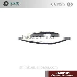 Slight Curved Hospital Corneal Scissors JA00101 thumbnail-1
