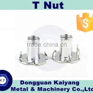 Din 1624 Carbon Steel Pronged Tee Nut thumbnail-1