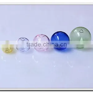 BUlk Accessories for Fairy Garden Japanese Necklace - Asian Necklace - Moss Tiny Garden Necklace - Round Hollow Blue Glass Ball thumbnail-6