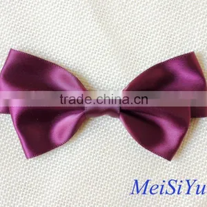 5 Inch Women Double Ribbon Bow Gilrs Hair Clip Satin Ribbon Bow Girl's Hairpins Headwear Accessories thumbnail-1