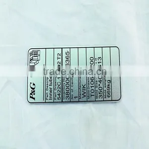 Supplier Anodized Aluminum Nameplates thumbnail-1