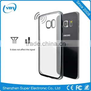 Low Price China Mobile Phone Durable Transparent Phone Case for Samsung S6 Edge Soft Cover Case Plating TPU thumbnail-6