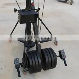 Factory Supply Jimmy Jib Video Camera Octagonal Crane 6m(20ft) With Pan Tilt Motorized Head thumbnail-5
