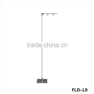 Eco-friendly Retail Counter L Shape Floor Advertising Pop Stand thumbnail-1