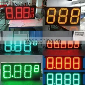 Cars Trucks Gas Station Led Price Sign CE FCC Outdoor High Brightness LED Gas Station Price Sign thumbnail-1