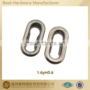 Good Quality 16mm*6mm Metal Oval Grommet for Apparel Shoe Bag thumbnail-1