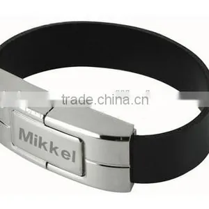 China Factory Produce USB2.0 Leather USB Flash Drive thumbnail-3