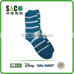 Colorful Stripe Colourful Fluffy Socks thumbnail-4