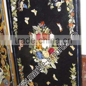 Decorative Marble Tables, Marble Inlay Dining Table Top thumbnail-3
