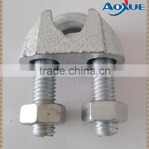 Wire Rope Clip, Metal u Clip Fastener, Clip Clamp Wire u Clip thumbnail-1