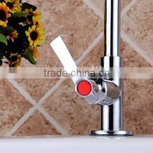 Deltar Single Lever Brass Basin Faucet thumbnail-2