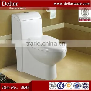One Piece Toilet Washdown wc s Trap 250mm Toilet Exported Hotel Toilet Middle East Toilet Sanitary Ware thumbnail-4
