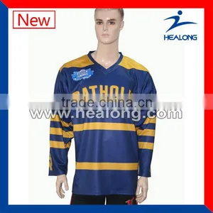 Cheap Sublimated Ice Hockey Jerseys, Custom Jersey Ice Hockey thumbnail-1