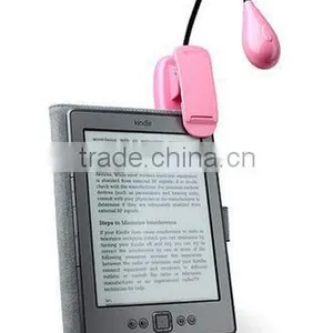 Extra-Bright 4 LED Book Reading Light Easy Clip 2 Brightness Settings, Soft Padded Clamp. Perfect for Bookworms thumbnail-5
