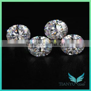 Wholesale Artificial CZ Gemstone Oval 10x12mm Pink Cubic Zirconia Gemstone thumbnail-6