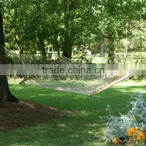 Hanging Rope Cotton Net Hammock thumbnail-2