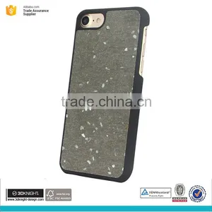 Natural Tactile Material for Iphone 7 Cement Concrete Cell Phone Case thumbnail-1
