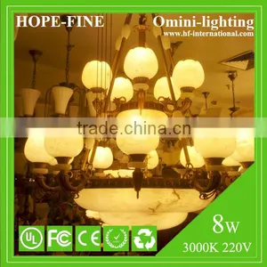 2015 Hot Selling Liquid Cooled LED Bulb Warm White 8W E27 E14 110 / 240V European Market thumbnail-4