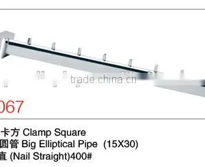 Slatwall Metal Chrome Wood/glass Shelf Brackets thumbnail-4